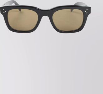 Celine square frame sunglasses dot accents