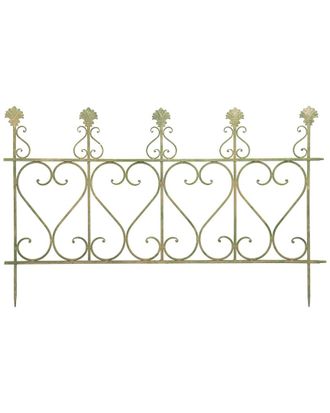 Esschert Design Aged Metal Fence