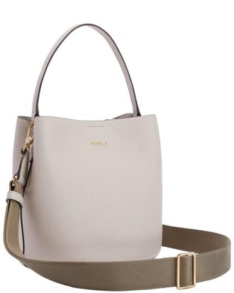 Furla Danae Leather Bucket Bag