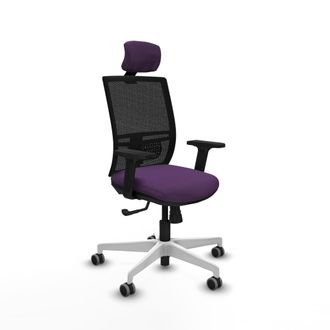 Piqueras y Crespo Silla De Oficina Piqueras Y Crespo Yunquera Blanco Malla