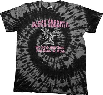 Black Sabbath T Shirt We Sold Our Soul for Rock N Roll Official Unisex Black XXL