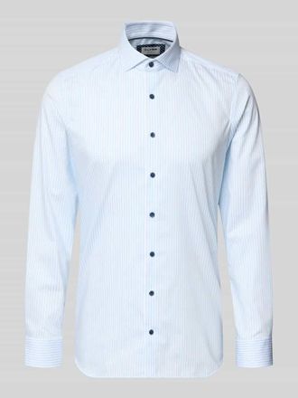 Olymp Level 5 Slim Fit Business Hemd mit Kentkragen in Bleu, Gr&ouml;&szlig;e 39