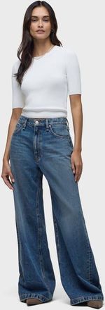 Hudson Jodie Loose Fit Wide Leg in Polaris at Nordstrom, Size 2532