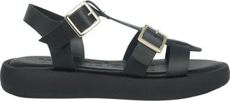 Wonders Schoenen, Dames, Zwart, 36 EU, Luz Sandaal