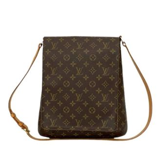 Louis Vuitton Pre-owned Cross Body Bags, female, Brown, Size: ONE SIZE Pre-owned Musette Salsa