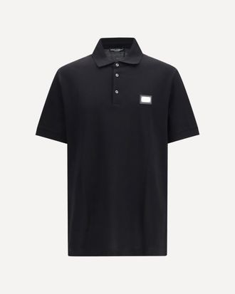 Dolce & Gabbana Cotton piqu&eacute; Polo Male 50
