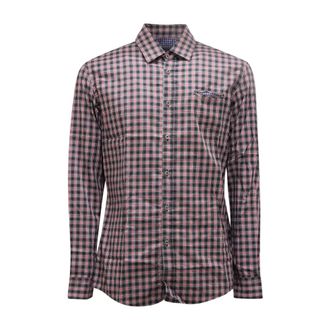 Daniele Alessandrini Camicia Shirt - Heren - Casual Overhemden - Veelkleurig - L - Overhemden