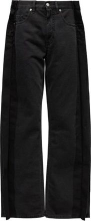Maison Margiela Straight-leg Jeans - Dames - Regular Fit Jeans - Zwart - W25 - Katoen - Jeans