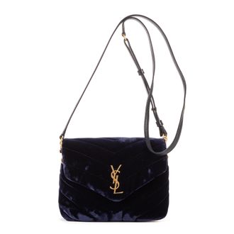 Saint Laurent Pre-owned Womens Toy Loulou Crossbody Shoulder Bag - Blue/Navy - One Size