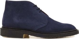 Trickers Aldo Chukka Boot - Heren - Veterlaarzen - Blauw - 44 1/2 EU - Su&egrave;de - Schoenen