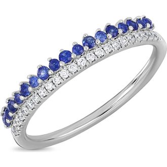 Bony Levy El Mar Diamond & Blue Sapphire Statement Ring at Nordstrom Rack, Size 6.5