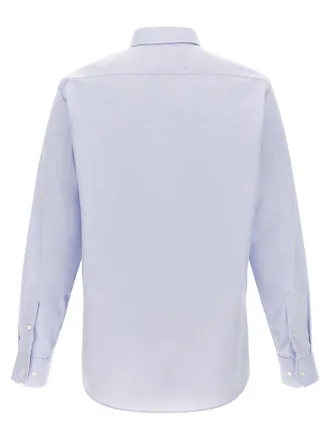 HUGO BOSS Oxford Cotton Shirt - Blue