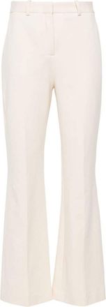 Circolo 1901 jersey flared trousers - women - Cotton/Lycra - 38 - Neutrals