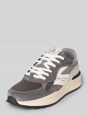 Marc O'Polo Low Top Sneaker aus Rindsvelours in Anthrazit, Gr&ouml;&szlig;e 40