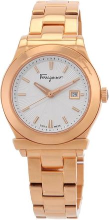 Ferragamo 1898 Armbanduhr - Dames - Accessoires - Geel - Maat: ONE Size