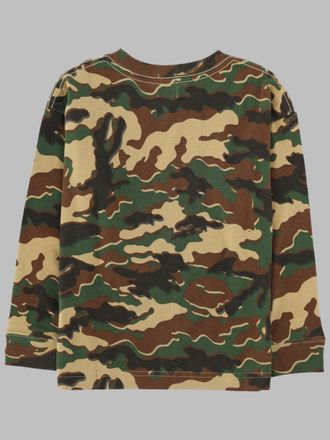 A Bathing Ape One Point Camouflage Sweatshirt - Green