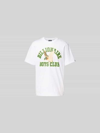 Billionaire Boys Club T-Shirt mit Label-Print in Weiss, Gr&ouml;&szlig;e L