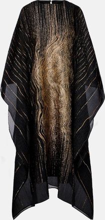 Taller Marmo Caftano Venice in fil coup&eacute; in misto seta