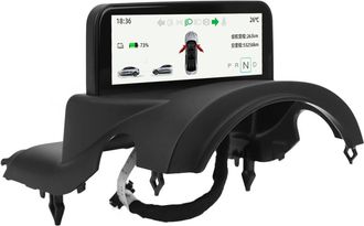 OEM Un Veloc&iacute;metro Lcd Hud De 4,6 Pulgadas Para El Tesla Model 3 Y, Con Una Resoluci&oacute;n De 960x320 Y Un Dise&ntilde;o De Doble Interfaz