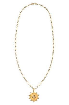 Sethi Couture Arya Diamond Pendant in Yellow at Nordstrom