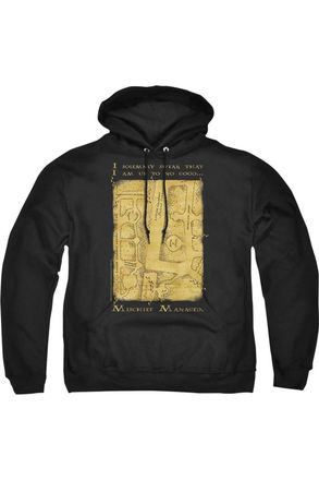 Gildan Harry Potter Marauders Map Interior Words Adult Pull Over Hoodie / Hooded Sweatshirt