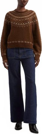 Frame Denim The Refined High-Rise Wide-Leg Jeans In Taboo