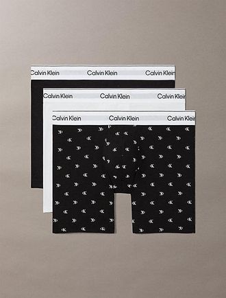 Calvin Klein Pack de 3 b&oacute;xers sueltos largos - Icon Cotton Stretch