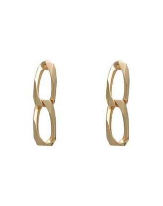 キーホルダー・キーリング emanuele bicocchi SINGLE EARRING CREST (MLE4GSILVER GOLD) Gold plated sterling silver crest crystal earring | EMANUELE