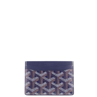 Goyard Saint Sulpice Card Holder Coated Canvas