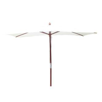 Concept Usine Sombrilla crudo ngular 2,97 x 1,91 m