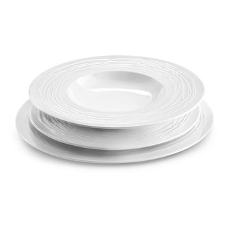 Medard De Noblat Servicio de vajilla de 18 piezas Porcelena Blanco