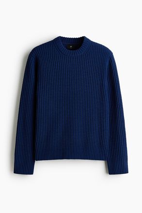 H&M Pullover in Regular Fit - Dunkelblau