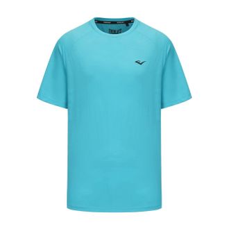 Everlast Heren borst Logo T-Shirt (Cyaan)