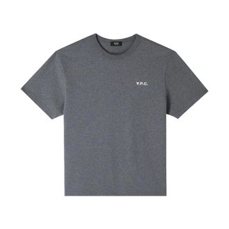 A.P.C. T-shirt Boxy Petit VPC - - Tops - Uomo - Grigio - M