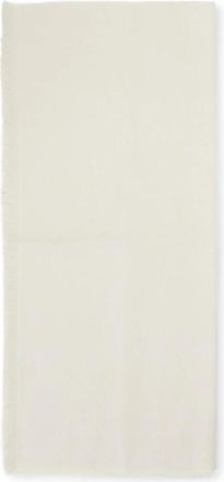 Max Mara Avetusta M Logo Scarf - unisex - Sjaals - Beige - ONE Size - Wol - Accessoires
