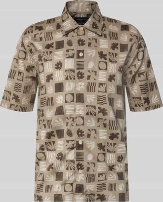 Marc O'Polo Regular Fit Freizeithemd aus reiner Baumwolle in Beige, Gr&ouml;&szlig;e XXXL