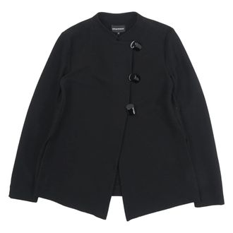 Emporio Armani Light Jackets, female, Black, Size: 2XS Light Jackets