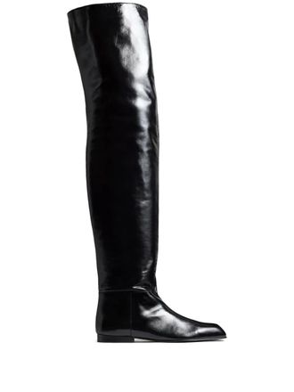 Khaite Colt over-the-knee boots - Black