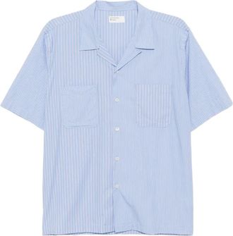 Universal Works Camicia Sal Road - Blu