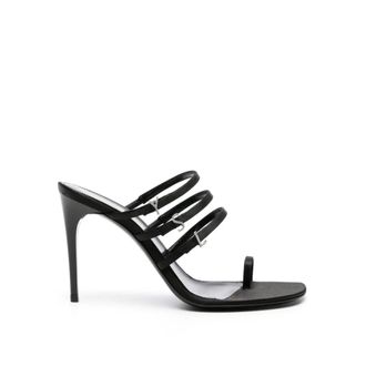 Saint Laurent Jerry 95 Satinsandalen