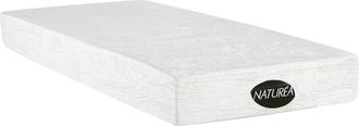 Vente-Unique Materasso naturale con schiuma con memory foam - PARURE di NATUREA - 80 x 200 cm
