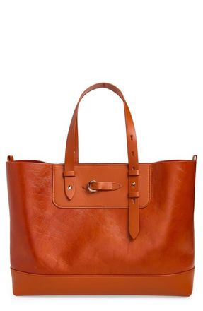 Maison Margiela Medium Horizontal Shopper in Orange/Orange at Nordstrom