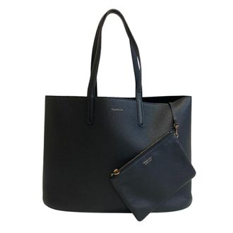 Tiffany & Co. Brown Leather Pouch Tote Bag (Pre-Owned)