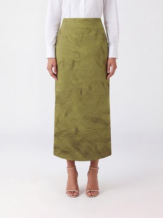 Ulla Johnson Inez Crinkled-Effect Satin Mini Skirt with Back Slit