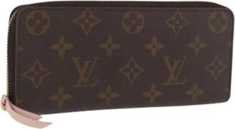 Louis Vuitton Pre-owned Wallets, female, Brown, Size: ONE SIZE Pre-owned Long Wallet