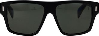 Alexander McQueen Squared Sunglasses Am0550 S 001
