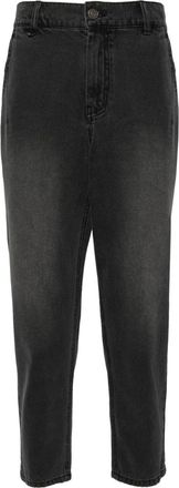 Songzio Dart tapered jeans - men - Cotton - 44 - Grey