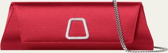 Akris Anouk Small Satin Clutch Bag