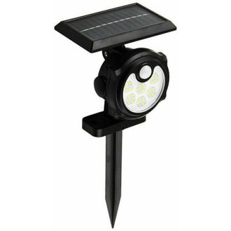 OEM Projecteur Solaire Ext&eacute;rieur - 36 Led - D&eacute;tecteur De Mouvement 3 &Agrave; 5 M - Ip65 - Batterie 1200 Mah - Panneau Solaire S&eacute;par&eacute; 3 M - Jardin Terrasse Entr&eacute;