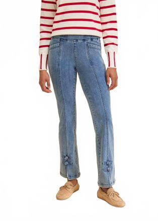 FDJ Boot Leg Denim Jeans In Medium Wash